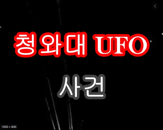 청와대 UFO 사건