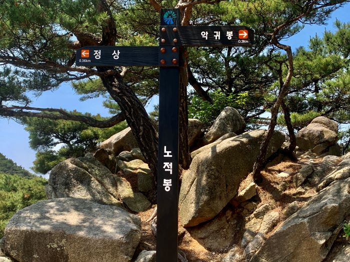 용봉산-노적봉