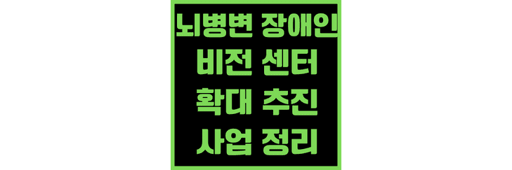 뇌병변-장애인-비전-센터-확대-추진-사업