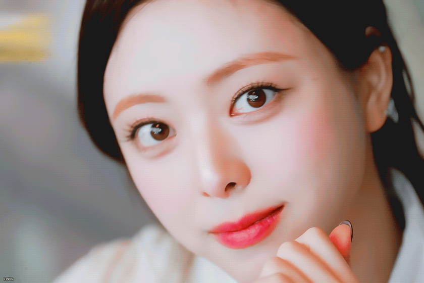 얼굴 미모 살벌하게 이쁜 있지 유나 움짤 gif 002