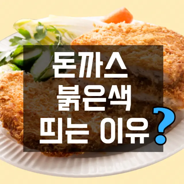돈까스_붉은색_띄는이유?