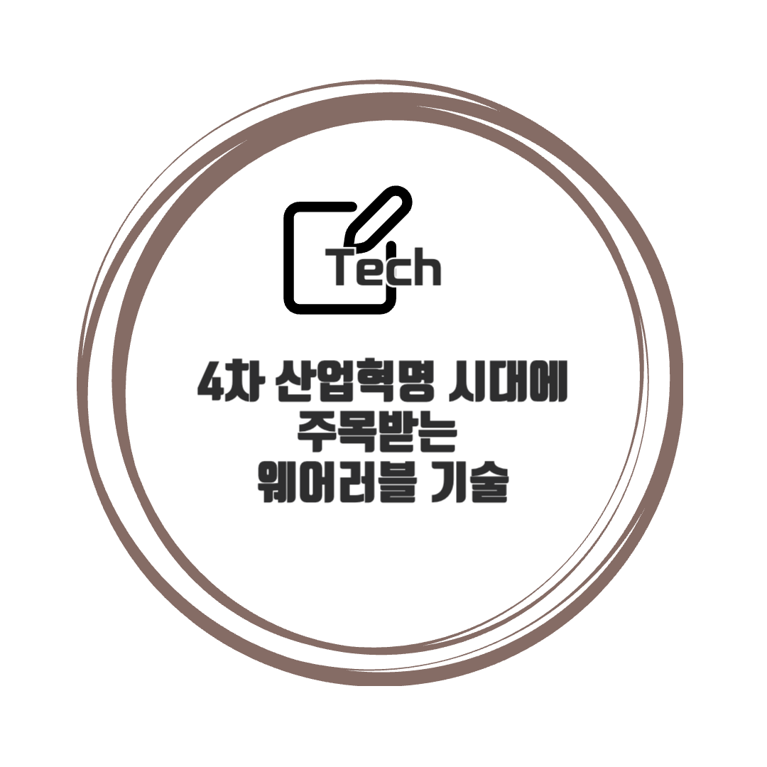 4차 산업혁명 시대에 주목받는 웨어러블 기술