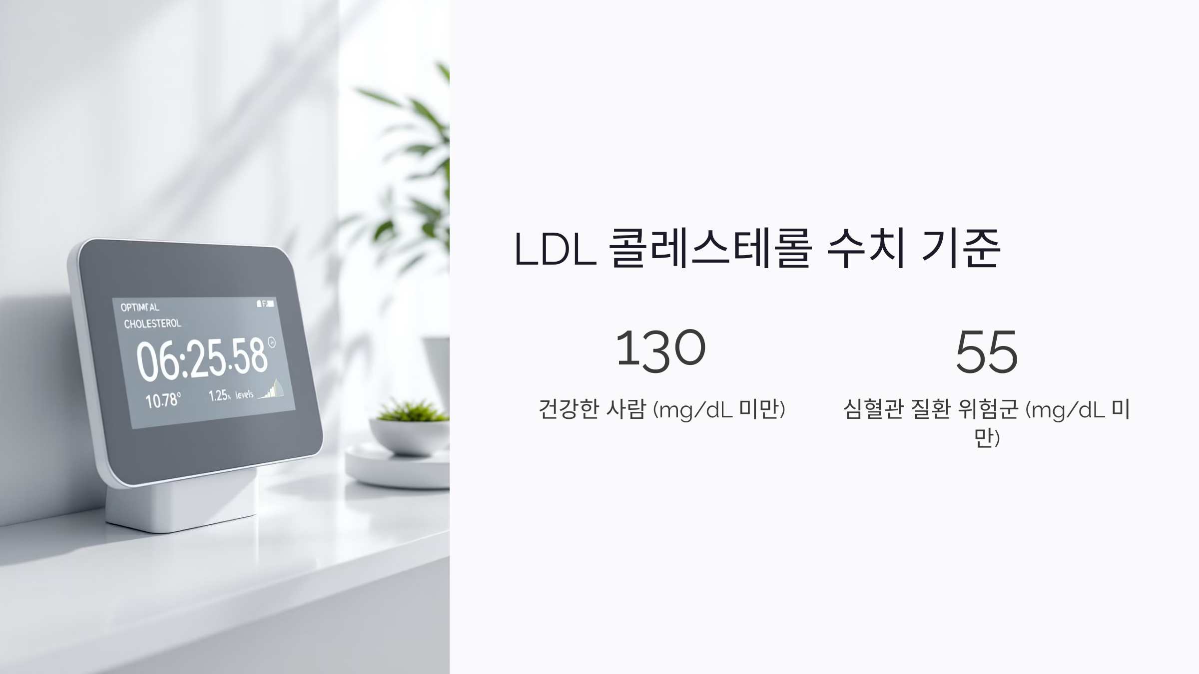 콜레스테롤 낮추는 방법