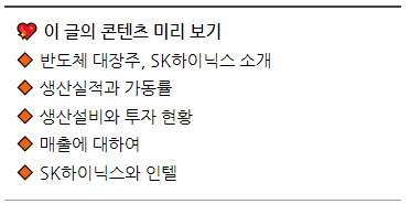 sk하이닉스 반도체 대장주 SK하이닉스(000660) 3