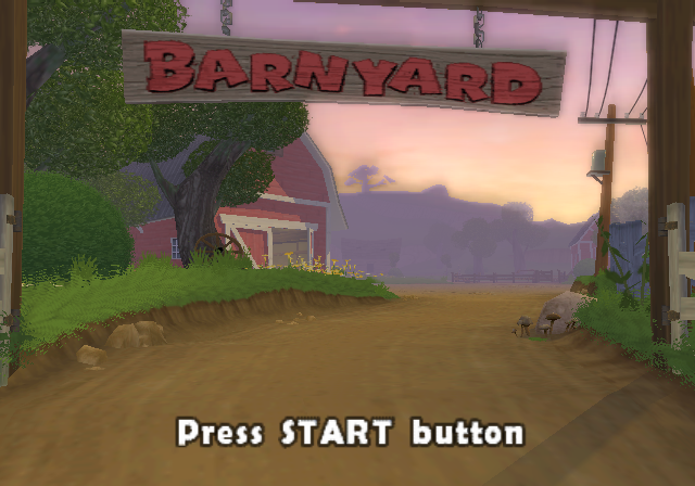  니켈로디언 반야드 북미판 Nickelodeon Barnyard USA (플레이 스테이션 2 - PS2 - iso 다운로드)