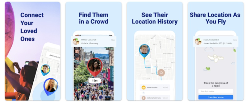 가족 위치 추적기앱 기능 소개