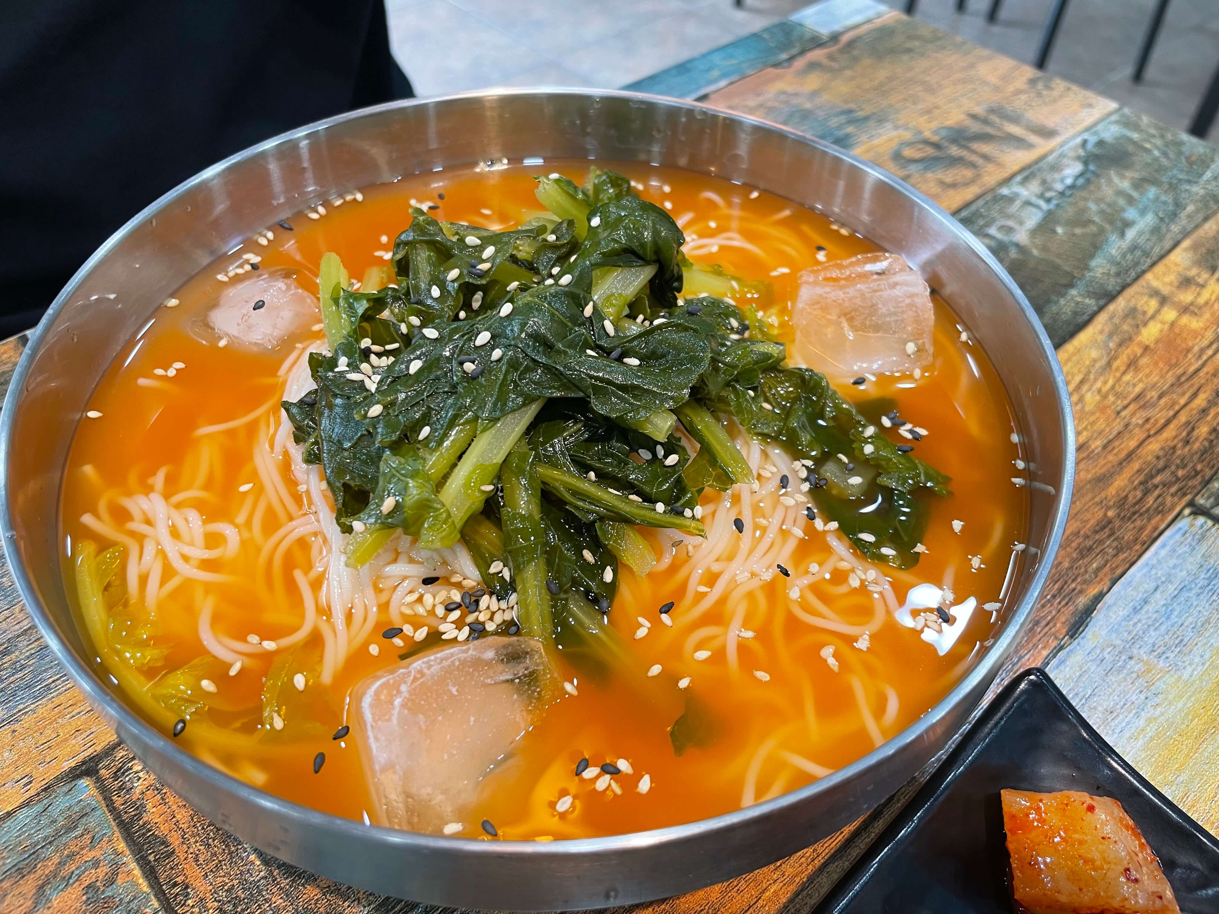 열무국수
