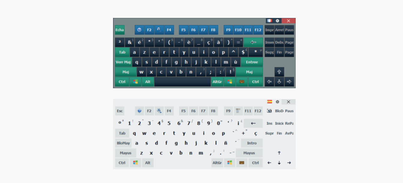 Comfort On-Screen Keyboard Pro 9.5 - 터치스크린 가상키보드