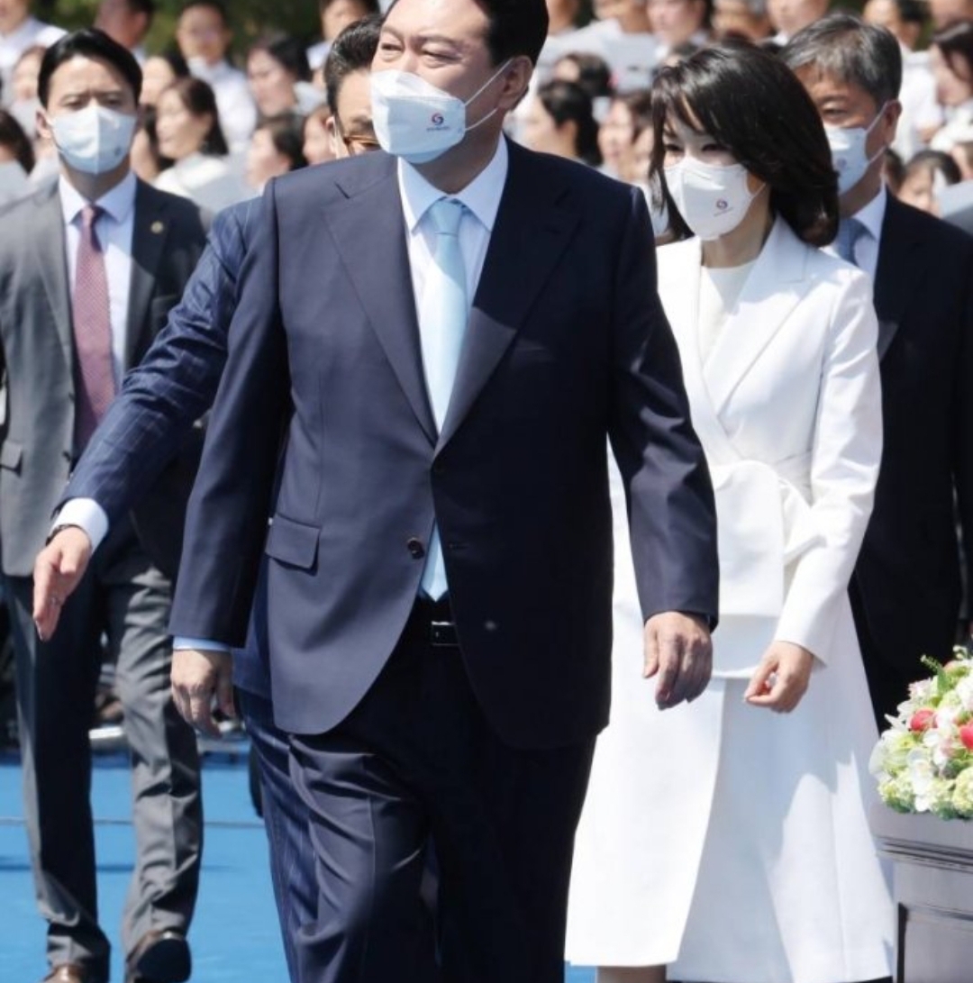  대통령 취임식 김건희 패션