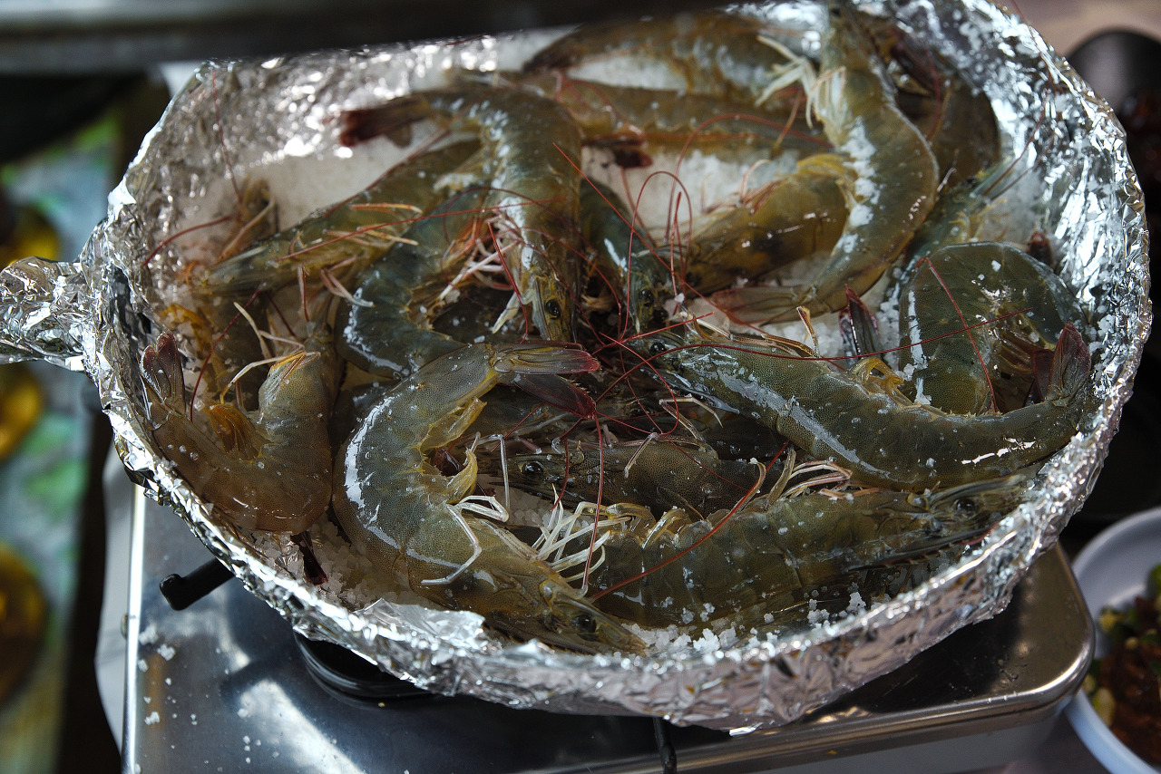 홍성 남당리 남당항 대하축제, 가을 제철 음식을 맛보세요.