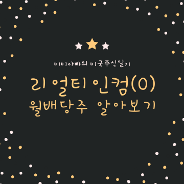  월배당주, 리얼티 인컴 (Realty Income)의 1분기 실적