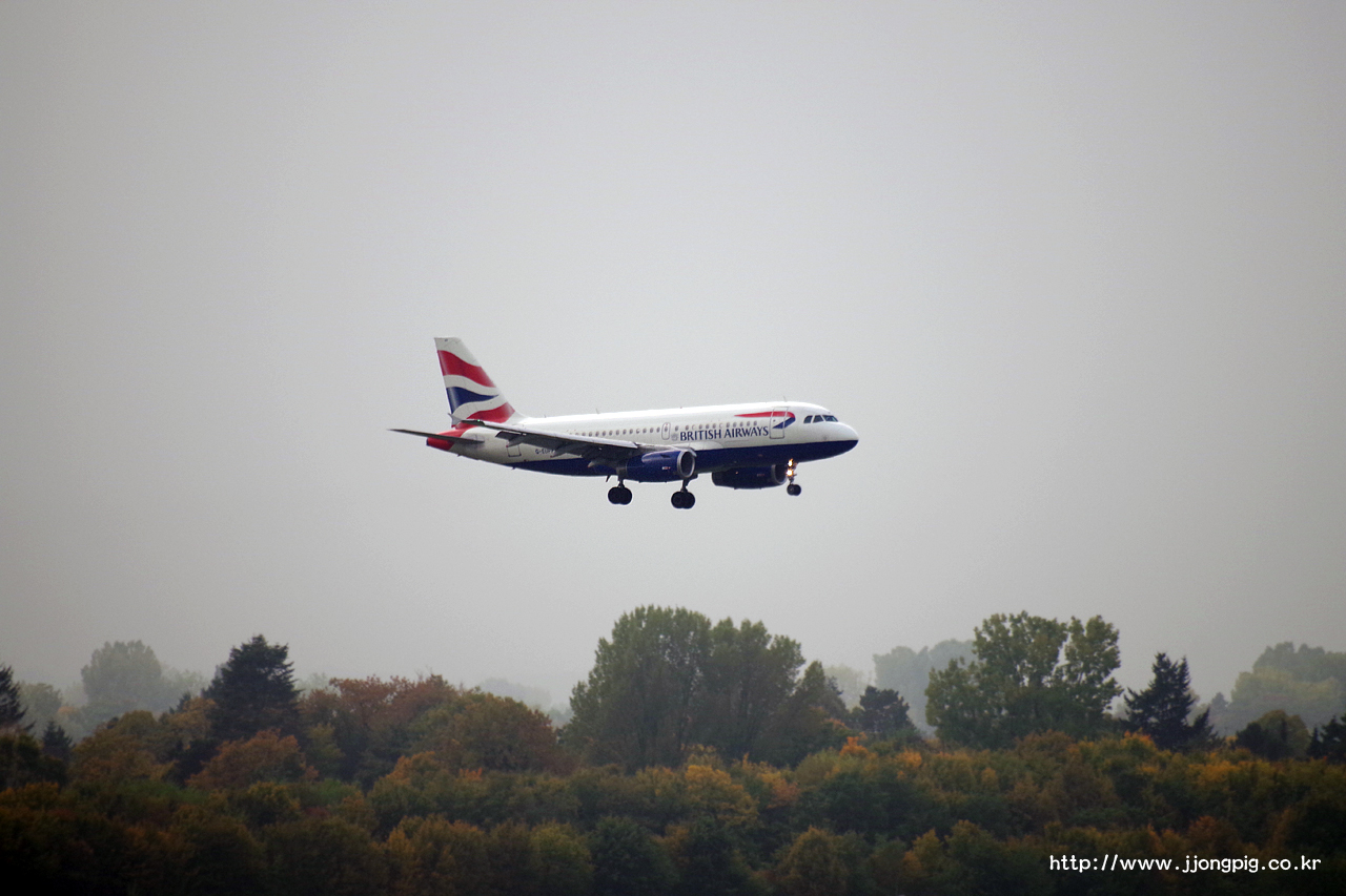 British Airways G-EUPF Airbus A319-100