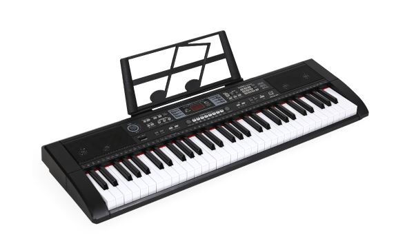  마루아치 디지털피아노 61key MQ-6132, 혼합색상 토이게이트 교습용 디지털 피아노 슬림형 TYPE A, 핑크