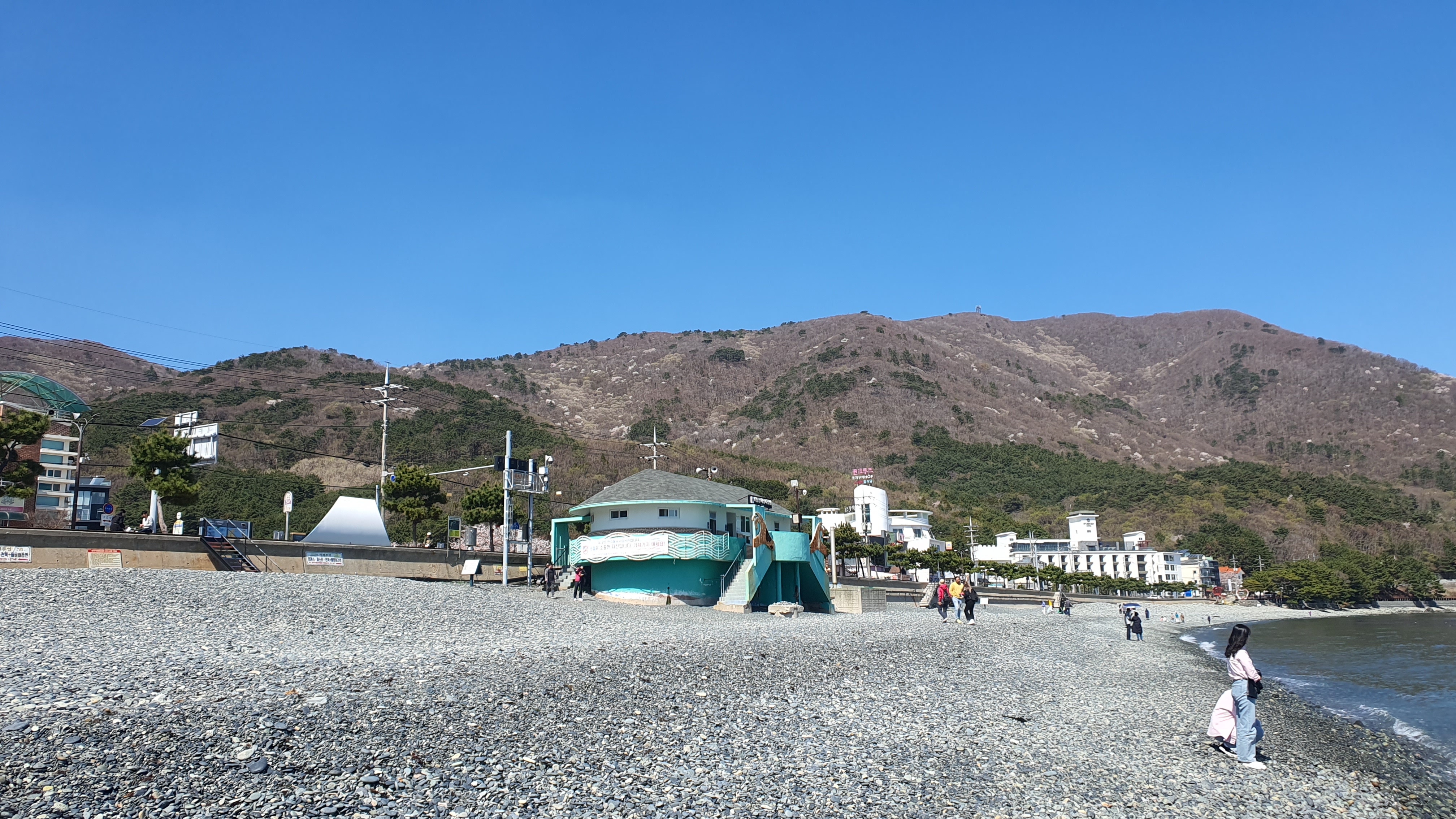 거제 가볼만한 곳 학동흑진주몽돌해수욕장