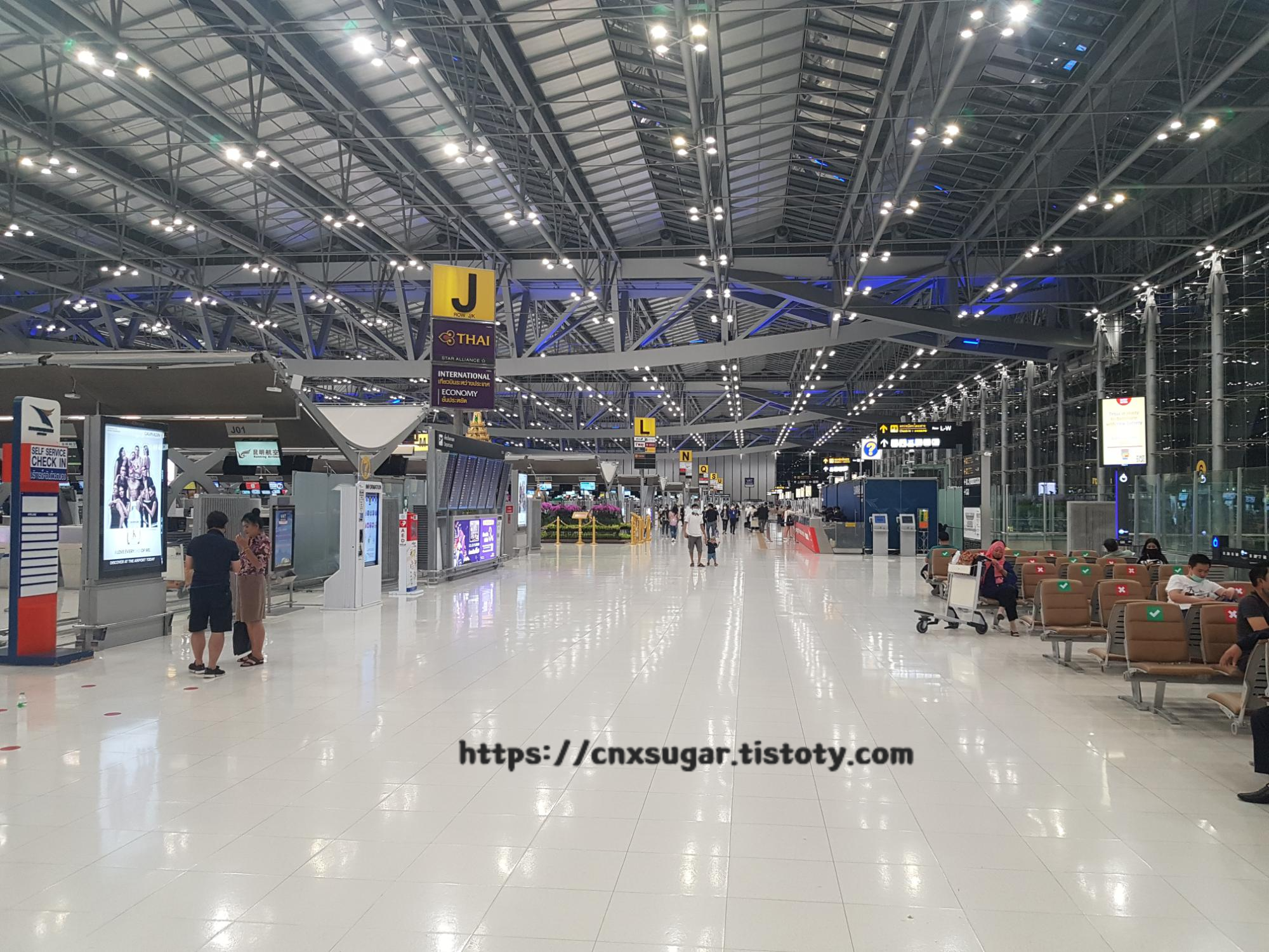  2020년 10월 기준 방콕 수안나품 공항, 면세점 상황