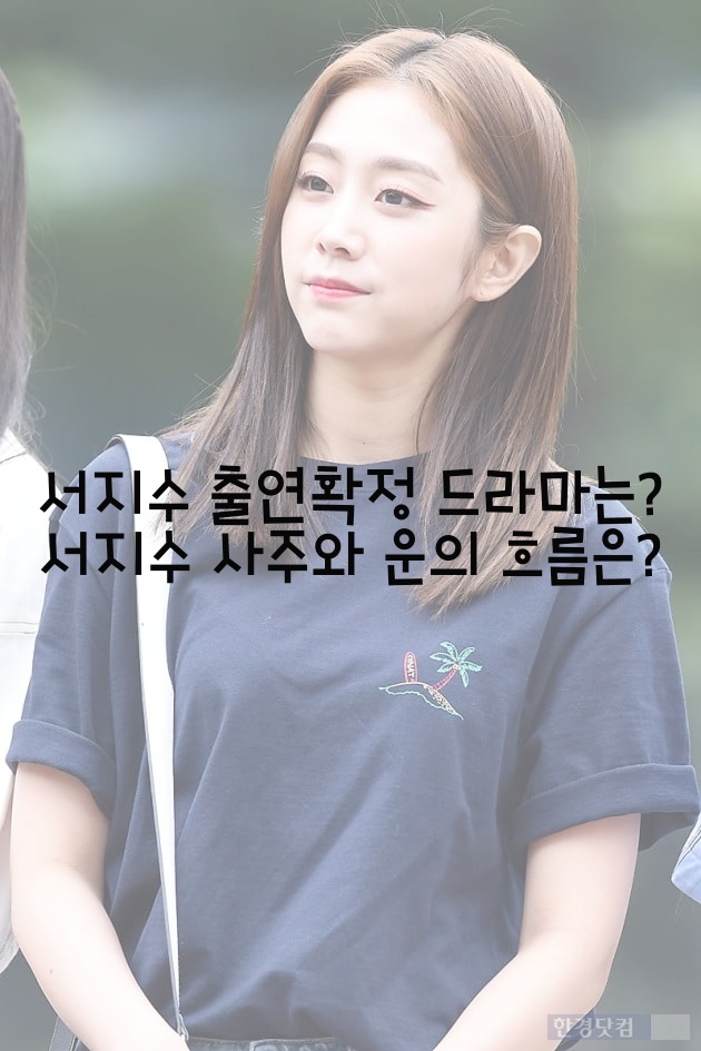  서지수 출연확정 드라마는? 서지수 사주와 운의 흐름은?