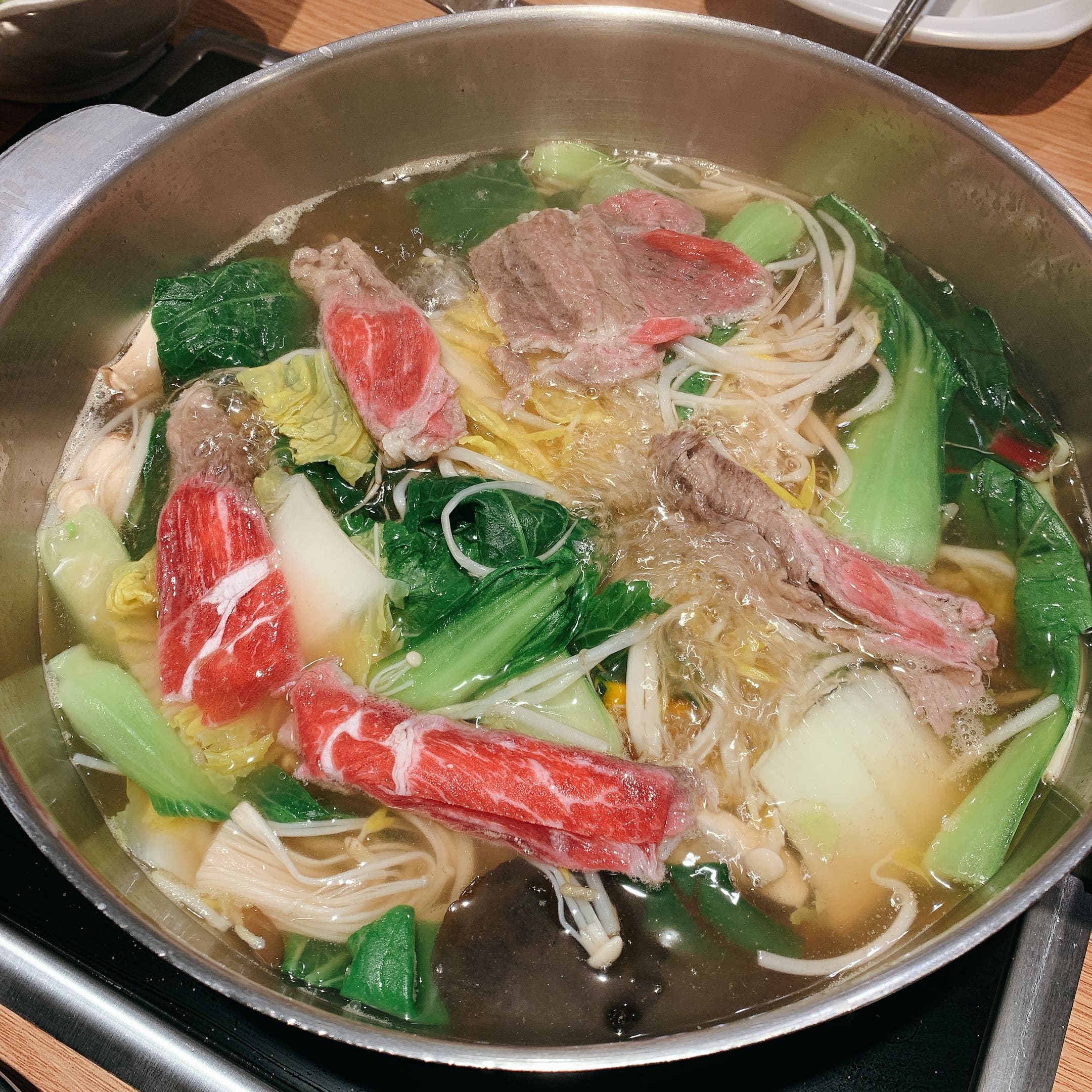 채선당 소고기 샤브샤브