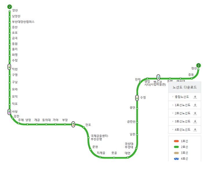 부산-지하철-2호선