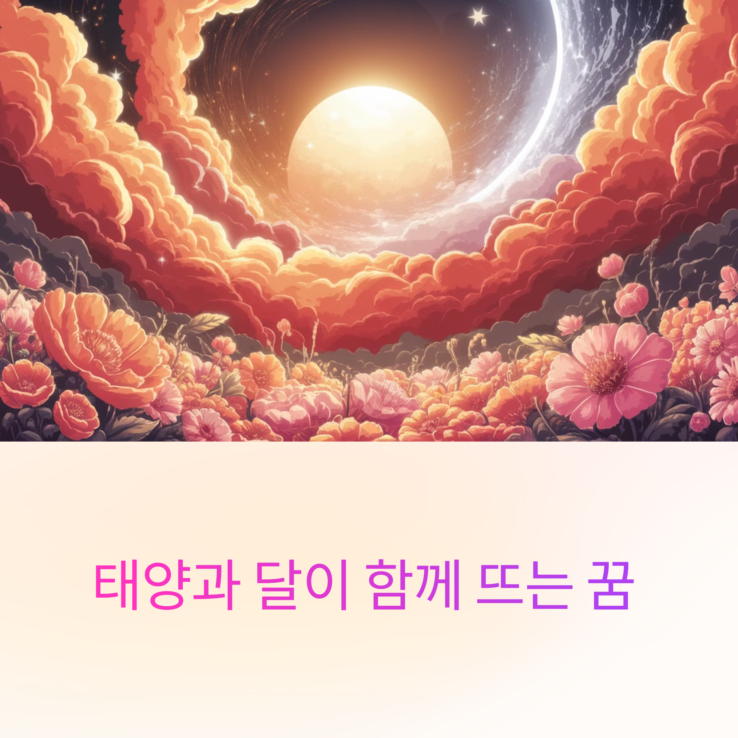 태양과 달이 함께 뜨는 꿈