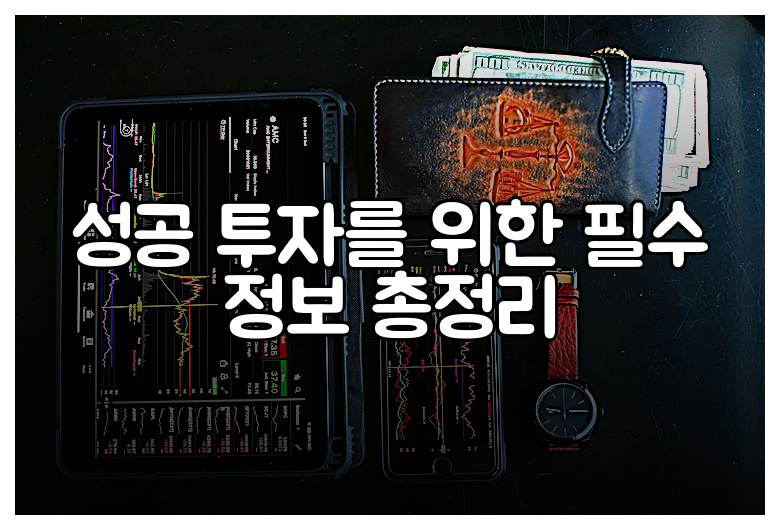 성공 투자를 위한 필수 정보 총정리