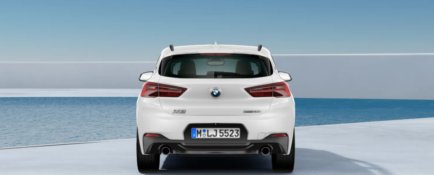 BMW X2 후면 디자인