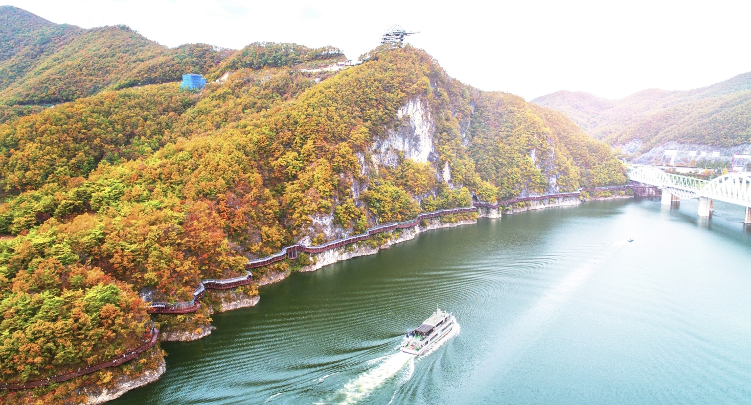 단양호유람선 이미지