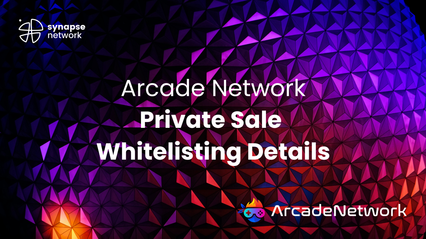  [Synapse Network] Arcade Network 프라이빗 라운드 결과