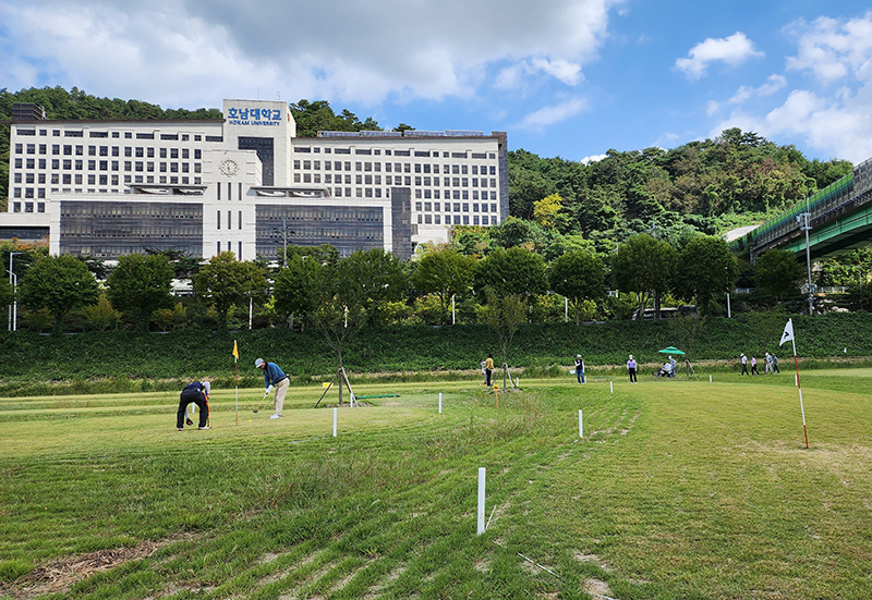 광주 서봉파크골프장. 광주 광산구 서봉동 205-6 (호남대학교 바로앞)