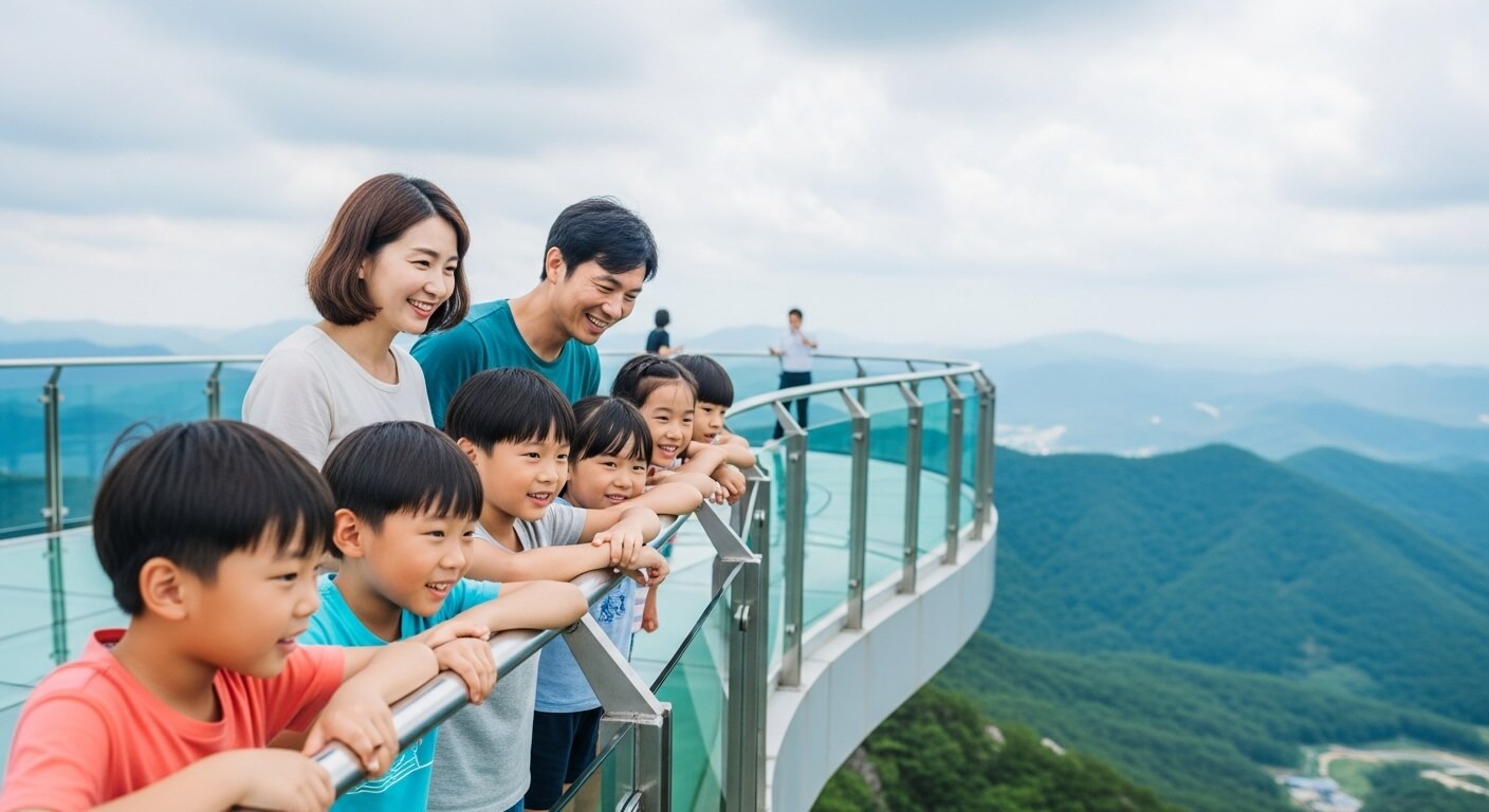 초등학교 여름방학 단양 만천하스카이워크