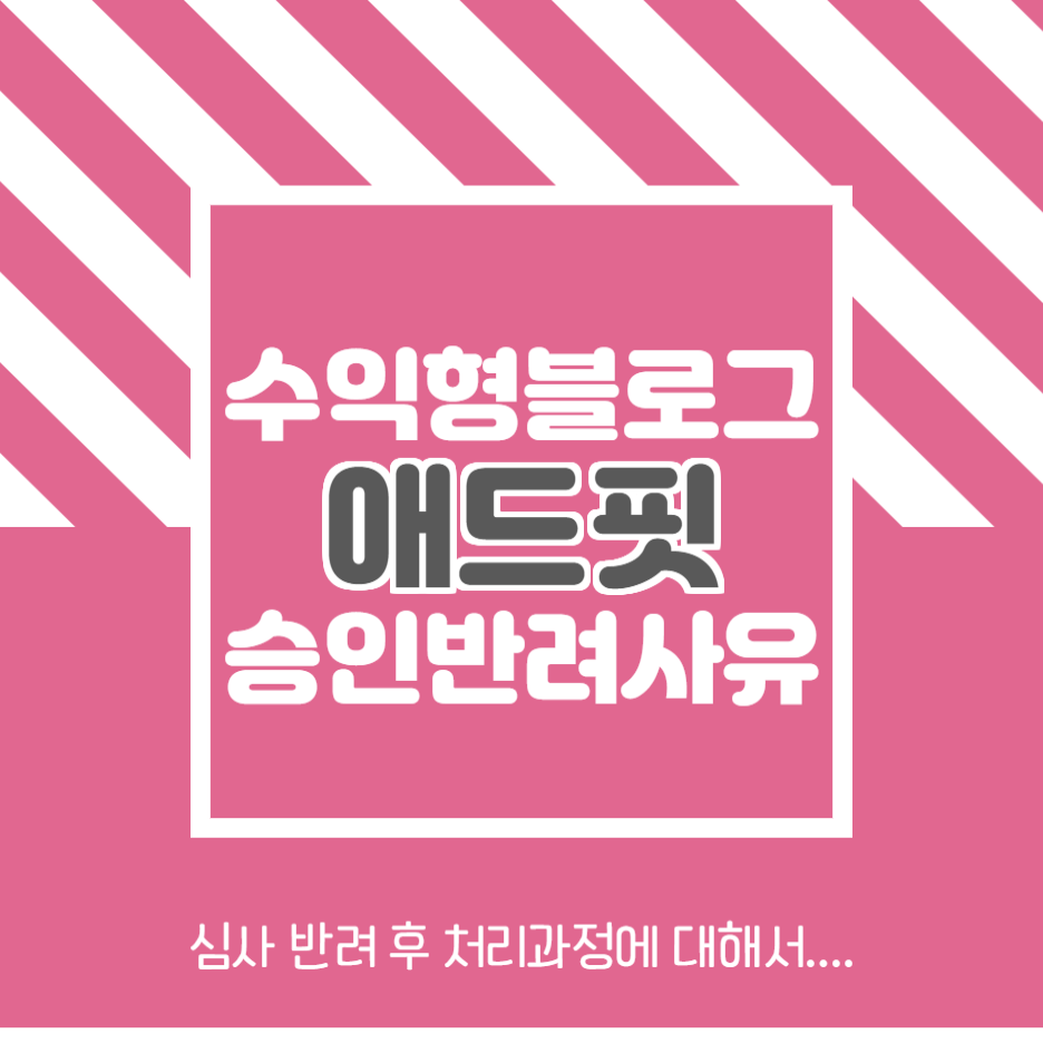  정보일기_카카오애드핏 심사 반려와 재심사 과정공유