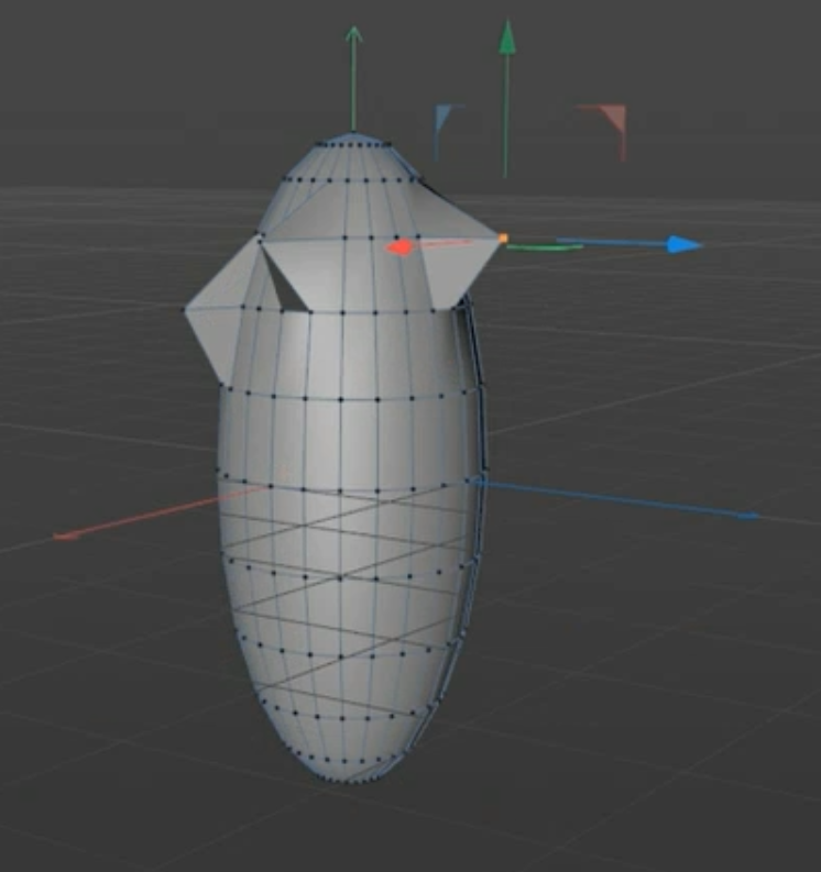 포인트를 잡고 움직이면서 모양을 변형