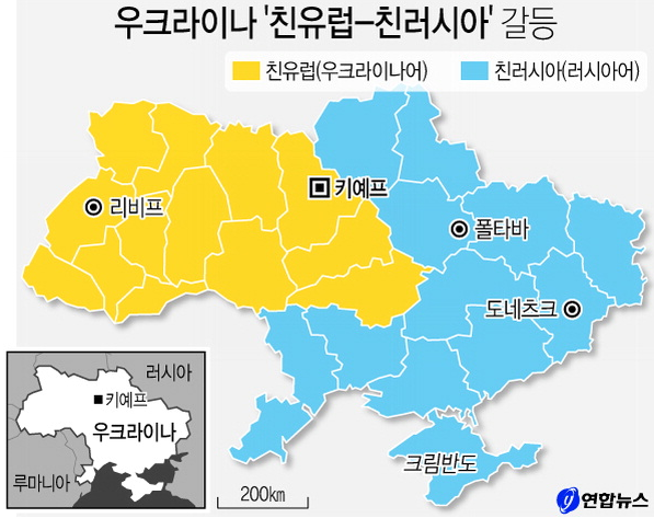 갈라진 우쿠라이나