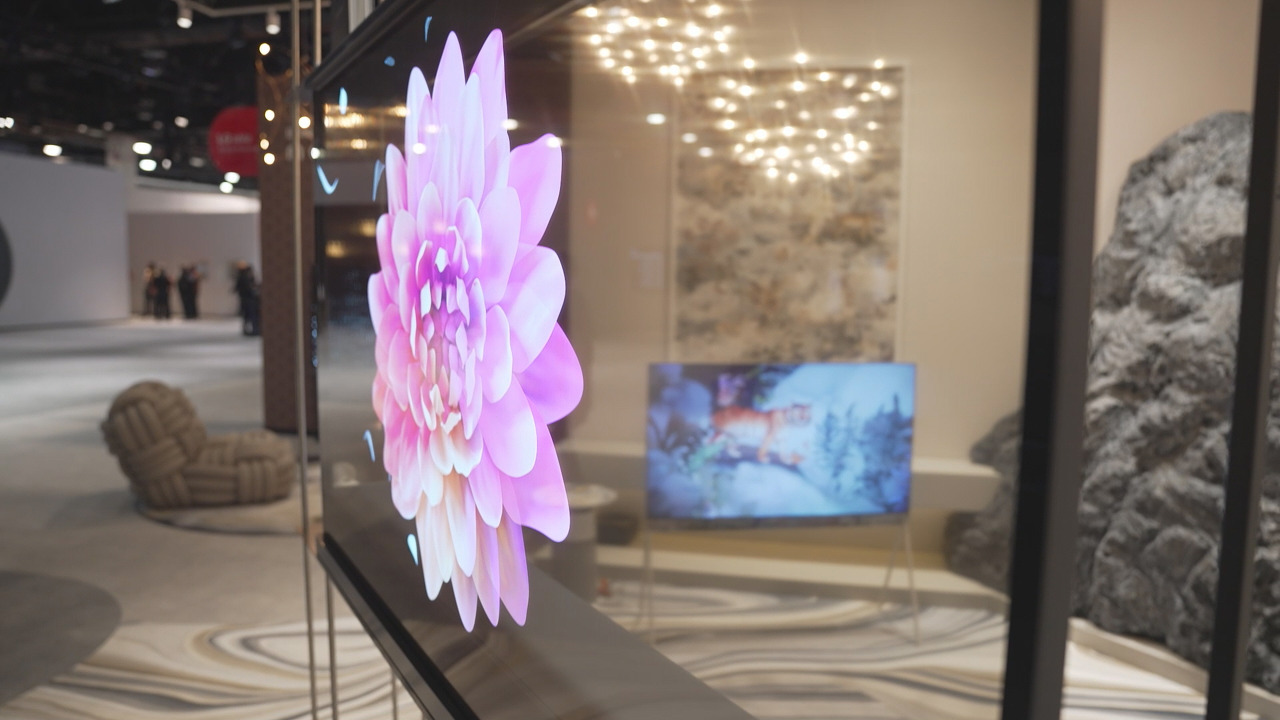 LG의 'LG SIGNATURE OLED T'