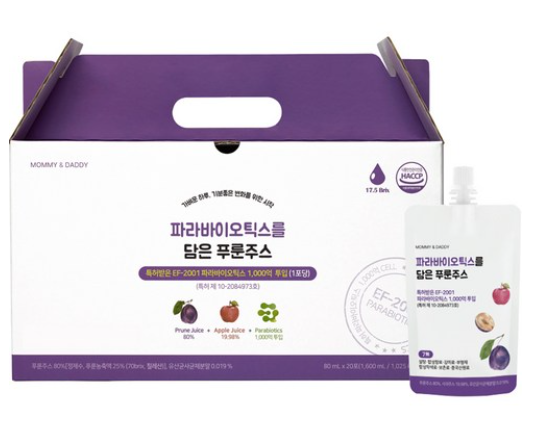 마미앤 대디 푸룬 주스