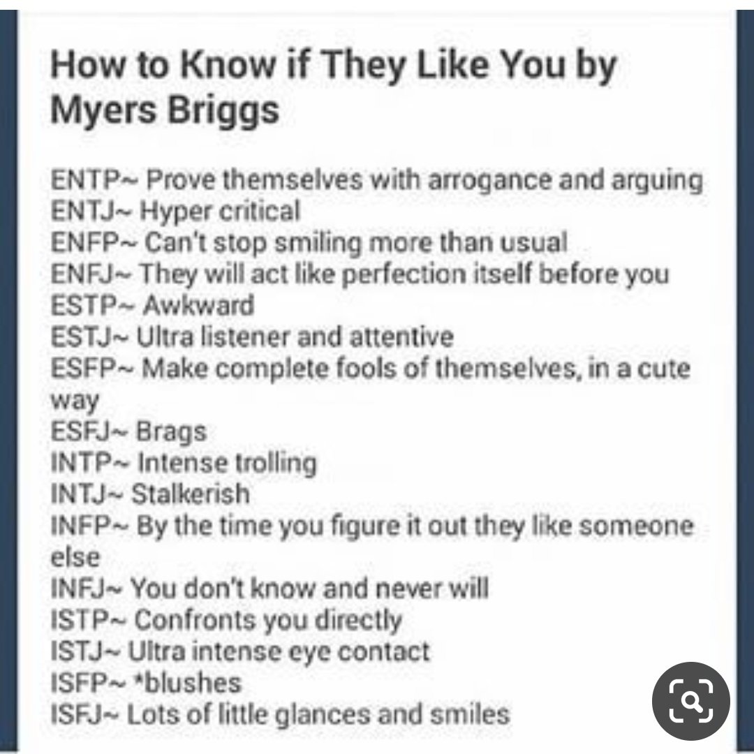  MBTI 유형이 당신을 좋아하는지 알아내는 법