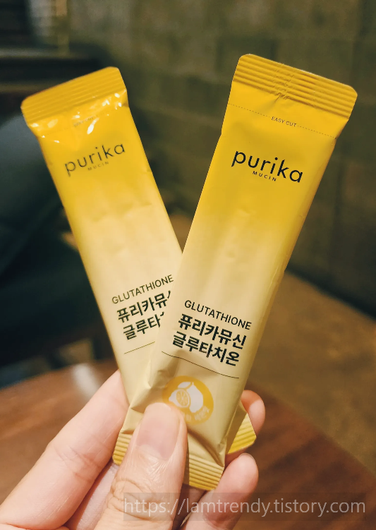 퓨리카뮤신글루타치온 스틱2개사진