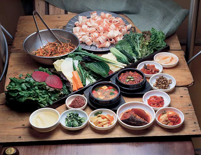 기와집쌈밥전문점