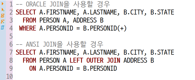 LeetCode 175. Combine Two Tables 오라클 풀이글