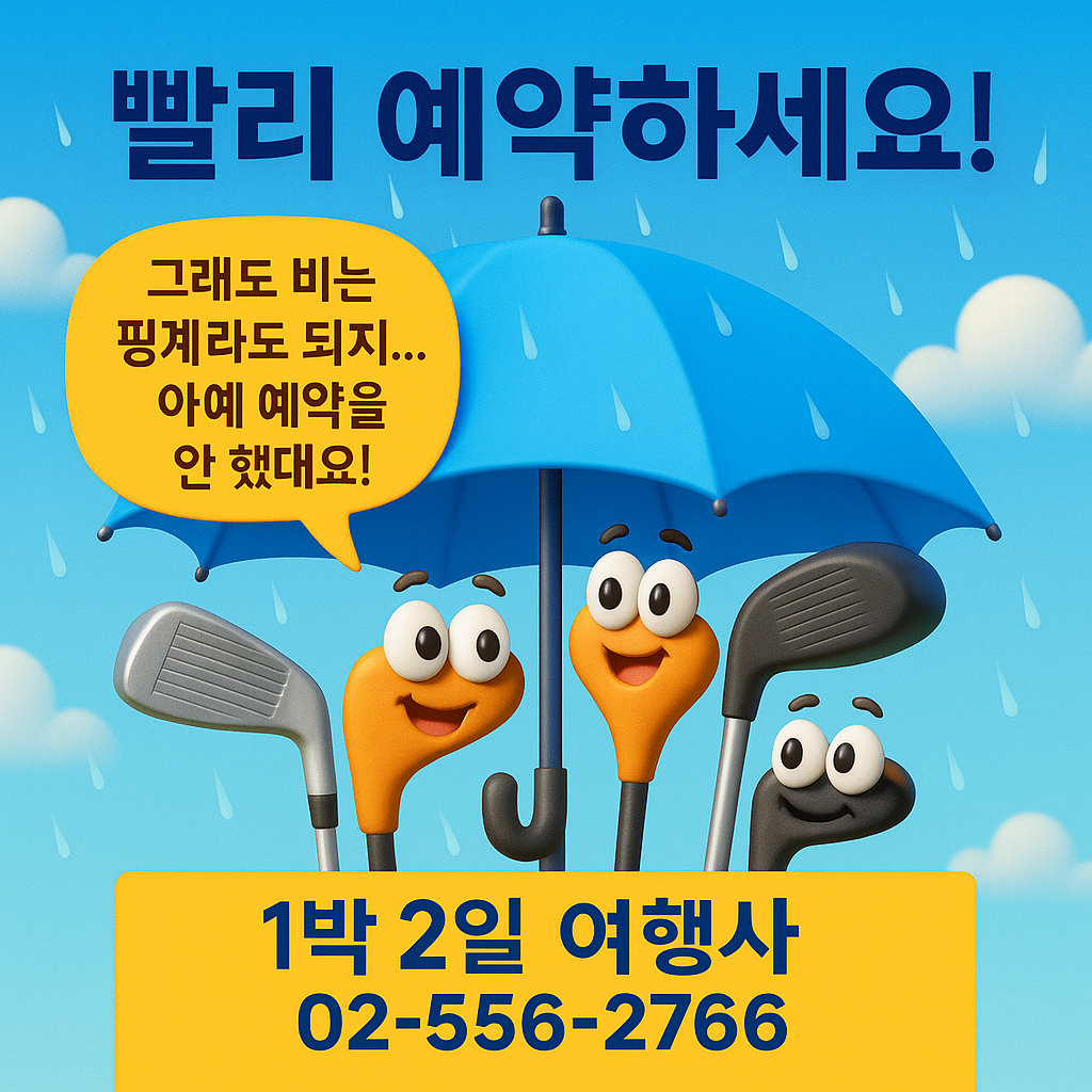 파인비치cc 예약 1박 2일 골프 패키지 가격 및 날씨 (6월 2일)