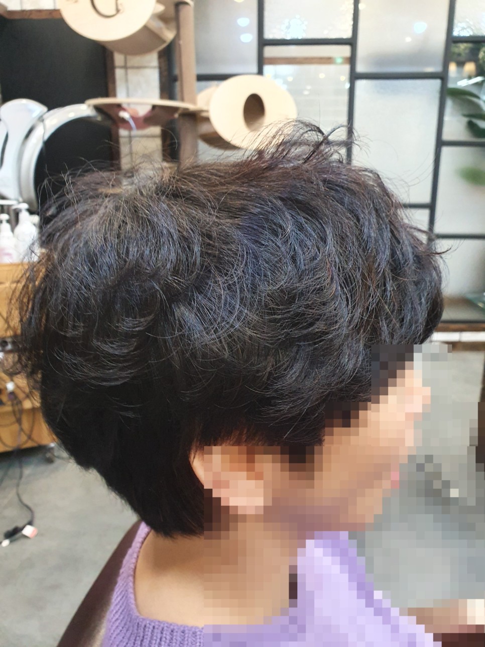 여자 숏컷 베이비펌 내추럴하고 오래가요~ 남자 투블럭 베이비펌& 27