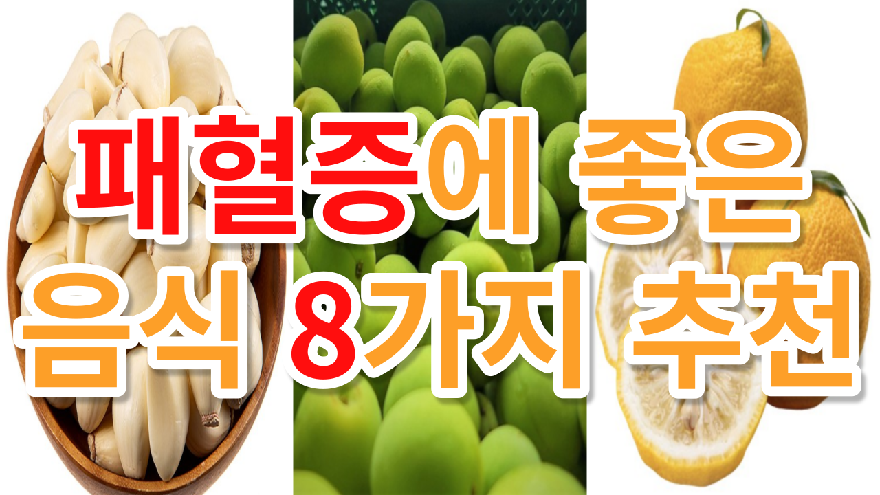 패혈증에 좋은 음식 추천