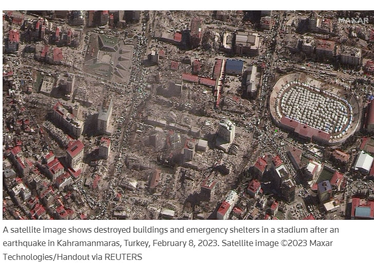 마치 원폭 맞은 듯한 아마겟돈 '튀르키예' VIDEO:Turkey earthquake and some of the worst natural disasters of this century