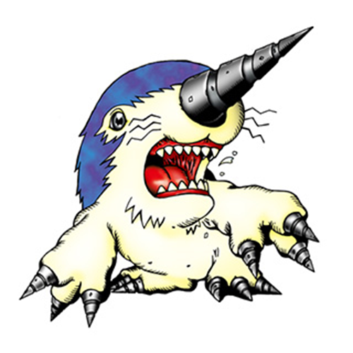  [디지몬도감] 도리모게몬 ドリモゲモン DRIMOGEMON DRIMOGEMON