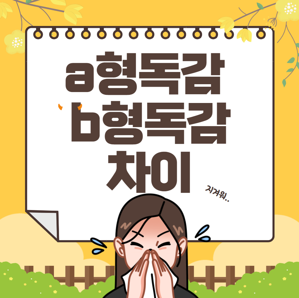  A형독감 B형독감 차이