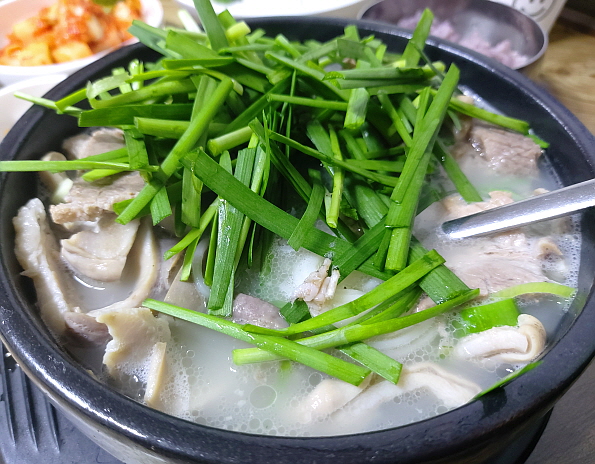 부추 부산 돼지국밥
