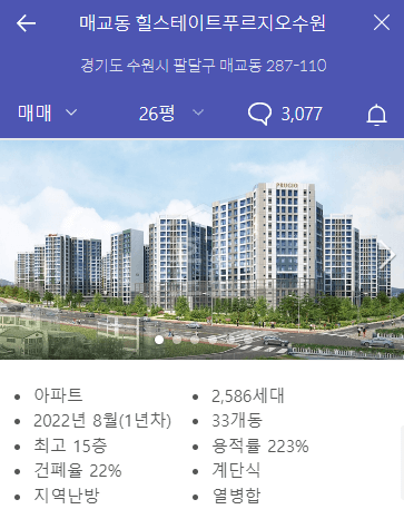 매교동-힐스테이트푸르지오수원-사업개요