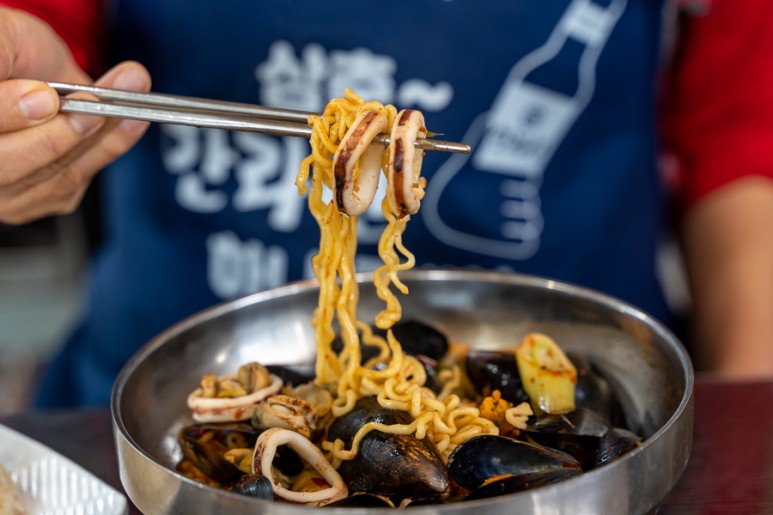 해물 라면 맛집 4