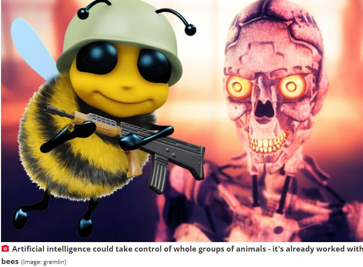 AI로 위험한 벌 로봇 군대 만들 수 있어 VIDEO: ROBOT ARMY OF BEES CAN BE MORE DANGEROUS THAN AN ARMY OF HUMANOIDS