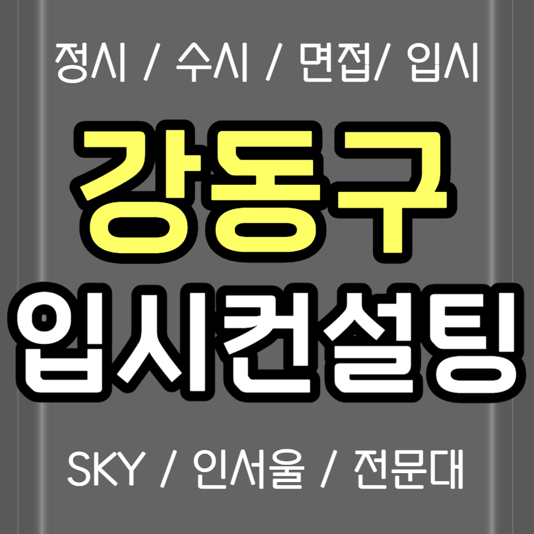  강동구 정시컨설팅 입시컨설팅 중2 중3 고덕동 수시컨설팅 전문 고1 고2 고3 화상 입시컨설팅 추천 생기부 의대 스카이