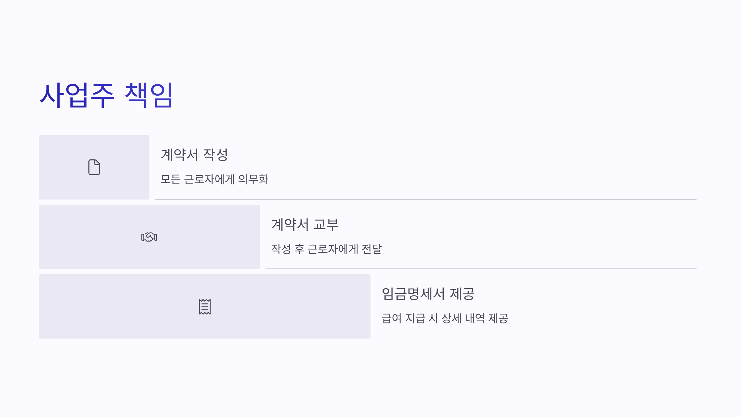 근로계약서 미작성시 벌금